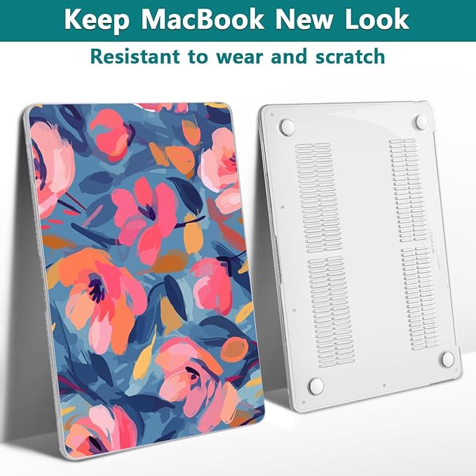 Teryeefi Compatible with M1 MacBook Air 13 inch Case 2021 2020 2019 2018 - Image 4