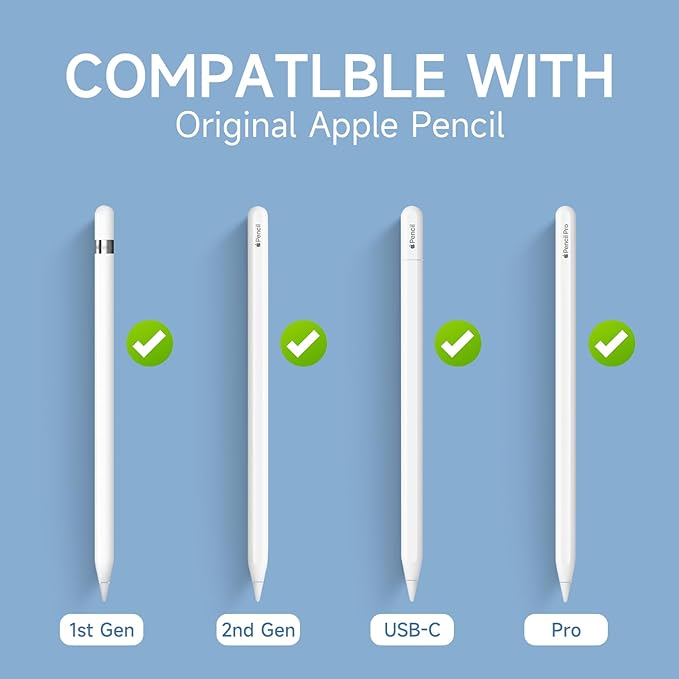 nimin Replacement Tips for Apple Pencil 2nd Gen & 1st Gen- Apple Pencil Spare - Image 2