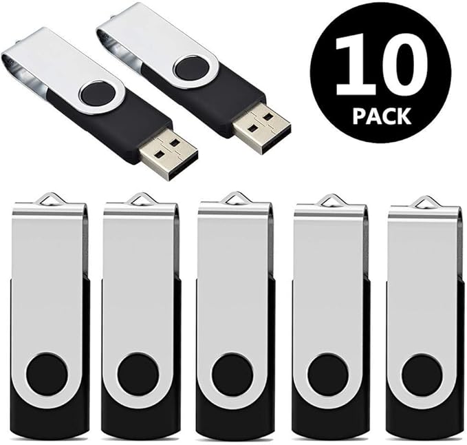 Aiibe 10 Pack 16GB Flash Drives - Image 2