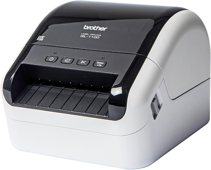 Brother QL-1100 Wide Format, Postage and Barcode Professional Thermal - Image 7