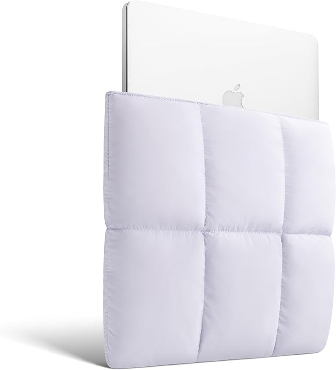 Comfyable Puffy Laptop Sleeve 15 Inch 16 Inch, Quilted Puffer Laptop Carrying - Image 2