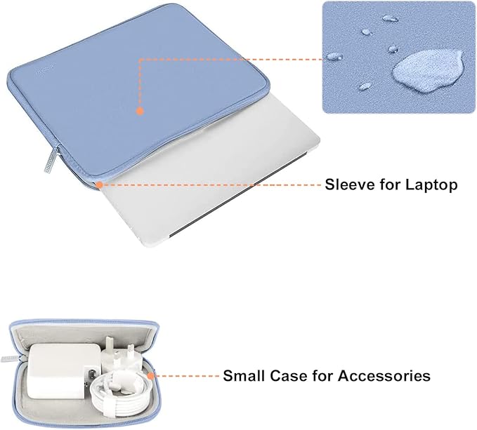 MOSISO Laptop Case 15 inch, 15 inch Laptop Sleeve Bag Compatible - Image 2
