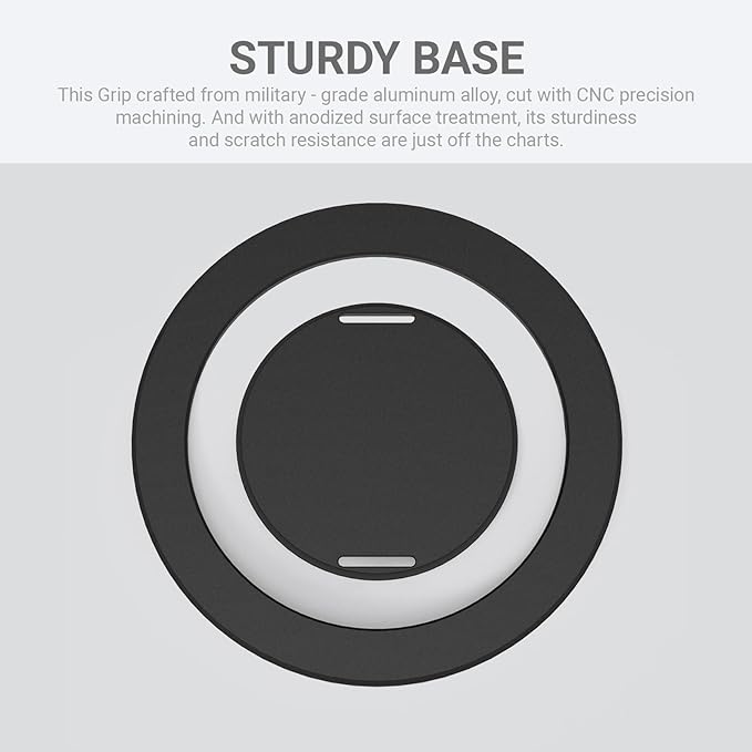Grat 3 Lite Magnetic Phone Loop, 360° Rotatable Phone Grip, Detachable Finger - Image 6