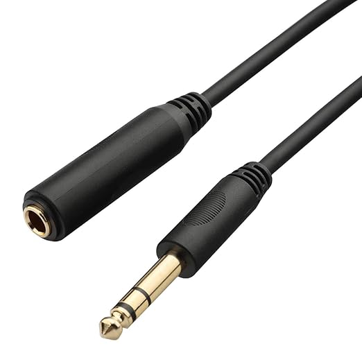 Tisino 1/4 Extension Cable 6 ft, Headphone Extension Cable Quarter inch TRS - Image 3