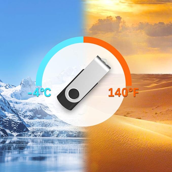 KEXIN 20 Pack 8GB Flash Drive 8G Bulk USB Thumb Drive USB Stick Jump Drive USB - Image 6