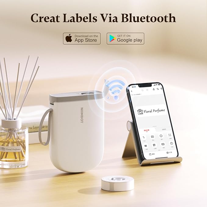 NIIMBOT D11 Bluetooth Label Maker 300 DPI Portable Label Printer - Image 7