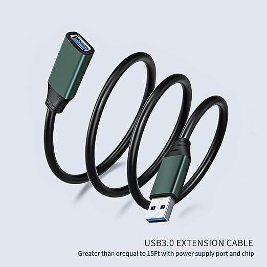 Kumiho 6Ft USB 3.0 Extension Cable Active Type A Male to A Female - Image 2