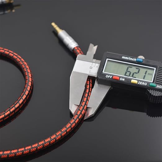 Audiophile High Purity Copper Aux Audio Cable 3.5mm Male to 3.5mm Male Audio - Image 5