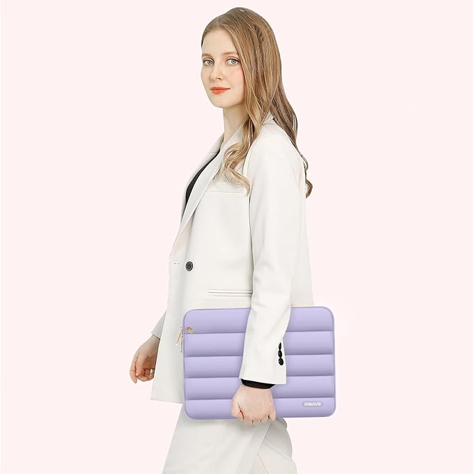 MOSISO 13.3 inch Laptop Case, 13-13.3 inch Puffy Laptop Sleeve Compatible - Image 6