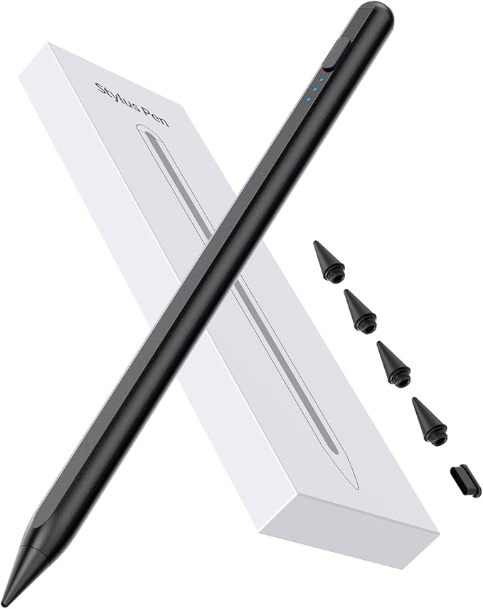 Stylus Pen for iPad 2018-2025, 15Mins Fast Charge for Apple Pencil, Palm - Image 9