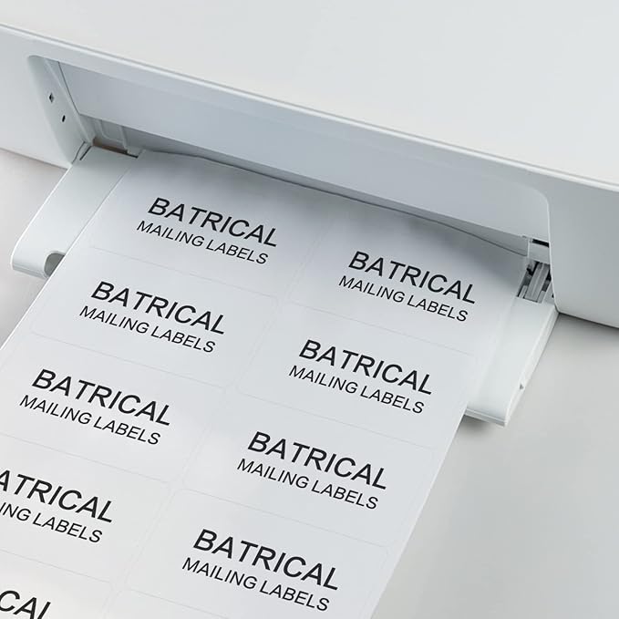 Batrical 2" x 4" Shipping Labels, 1000 Labels, Matte Finish, 10 per Sheet - Image 6