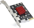 ELUTENG 4 Ports USB 3.1 PCIE Expansion Card Superspeed PCI Express Expansion by ELUTENG