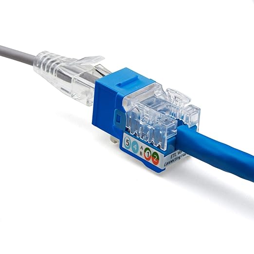 trueCABLE Cat6A Keystone Jack, Unshielded, 90 Degree Punch-Down, UL Listed - Image 7