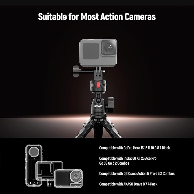 NEEWER GP-24 Action Camera Mount Accessories Kit - Image 4