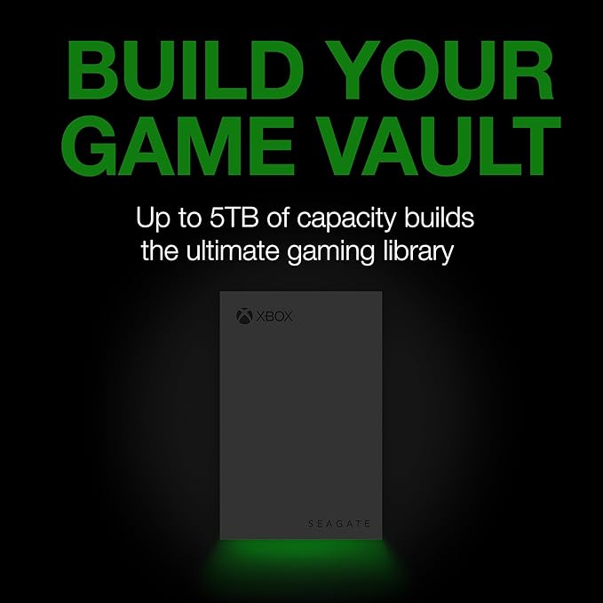 Seagate Game Drive for Xbox 5 TB External Hard Drive Portable HDD - Image 2