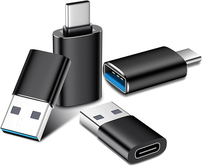 Temdan USB to USB C Adapter , Car Charger OTG Converter Compatible by Temdan