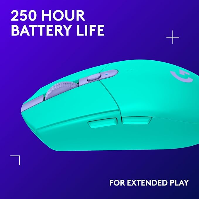 Logitech G305 LIGHTSPEED Wireless Gaming Mouse, Hero 12K Sensor, 000 DPI - Image 4
