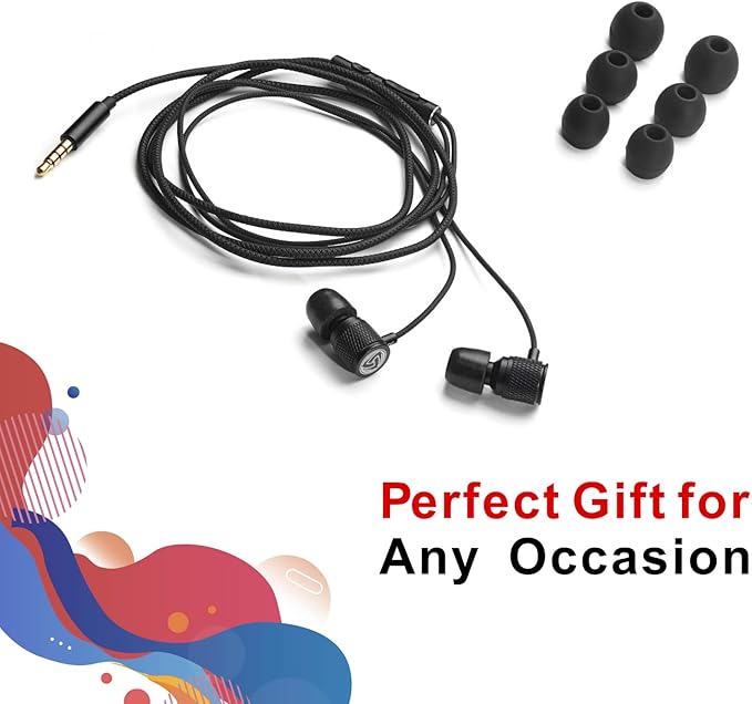 LUDOS Ultra Wired Earbuds in-Ear Headphones, 5 Years Warranty, Earphones - Image 8