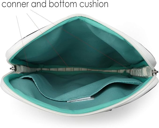 Canvaslove Cactus Corner and Bottom Rebound Bubble Cushioned Laptop Sleeve Bag - Image 2