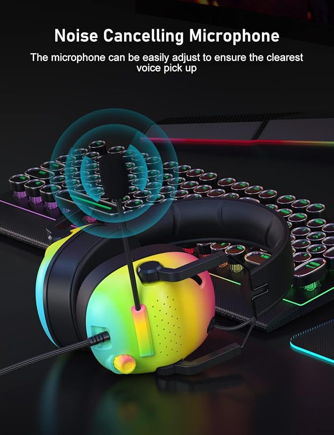 SENZER SG500 Surround Sound Pro Gaming Headset - Image 5
