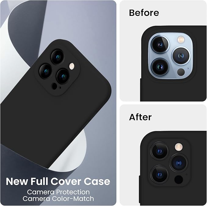 FireNova Designed for iPhone 13 Pro Case, Silicone Upgraded Phone Case with - Image 3