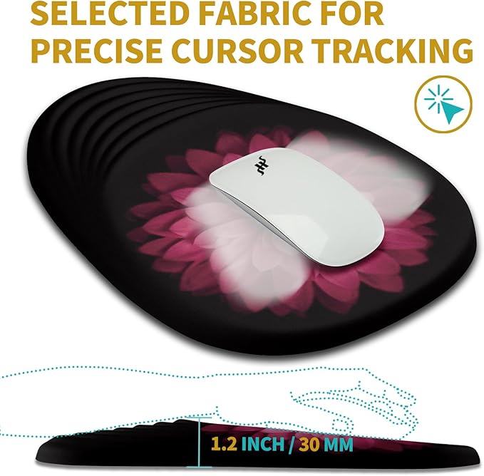 Hokafenle Ergonomic Mouse Pad Wrist Support - Image 5
