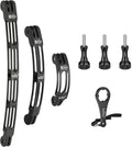 HSU Aluminum Alloy Curved Extension Arm Kit Metal Pole Mount Helmet Stick by HSU