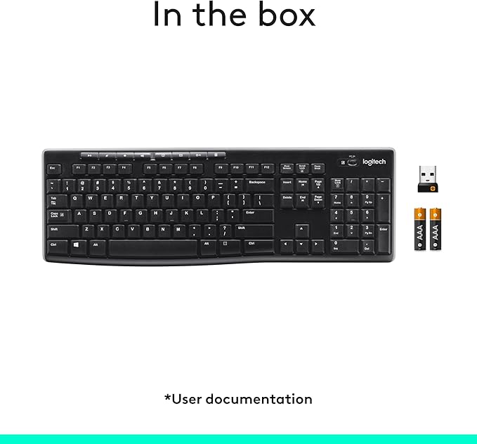 Logitech K270 Wireless Keyboard - Image 9