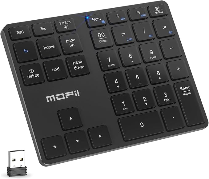 MOFII Bluetooth Number Pad for Laptop by MOFII