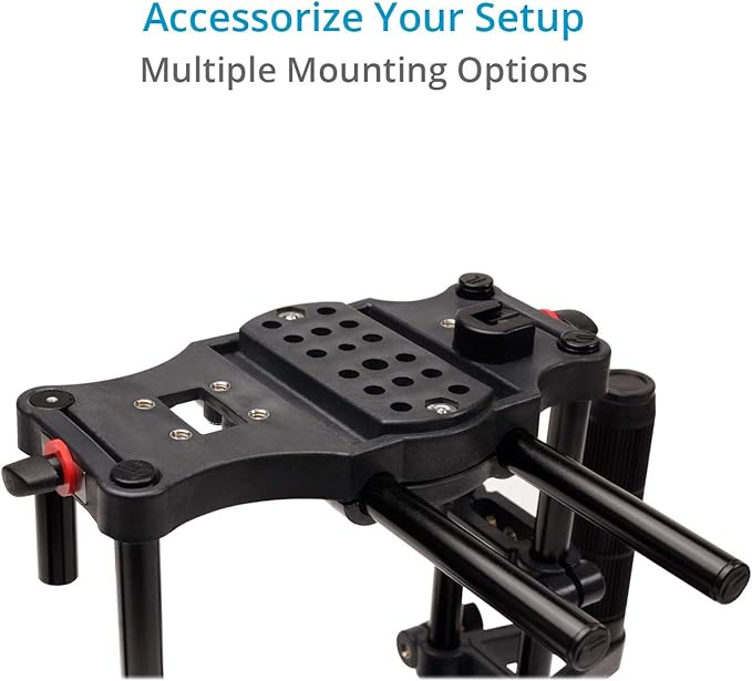 Power DSLR Camera Cage with MB-600 Matte Box Combo Kit. 4x4 Filter Holders - Image 6