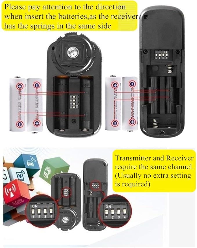 Pixel 2.4G Wireless Remote Control DC2 Remote Shutter Release Compatible - Image 6