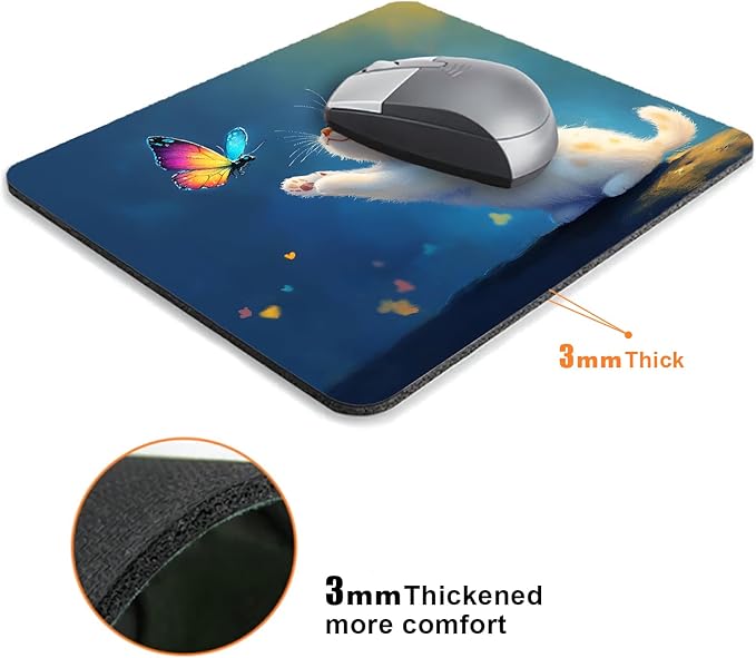 Kawaii Kitten Cute Cat Mouse Pads - Image 3