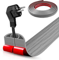 Floor Cord Cover Self Adhesive Cord Hider, 10FT Cable Management, Extension by DBHXXMB-HH