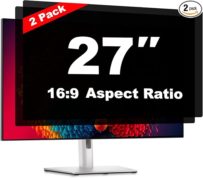 27 Inch Computer Privacy Screen Shield by Pozlle