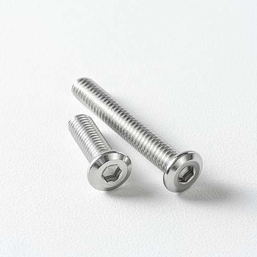 5/16-18 x 3/4" Flat Head Hex Socket Cap Screws Bolts, 304 Stainless Steel 18-8 - Image 3