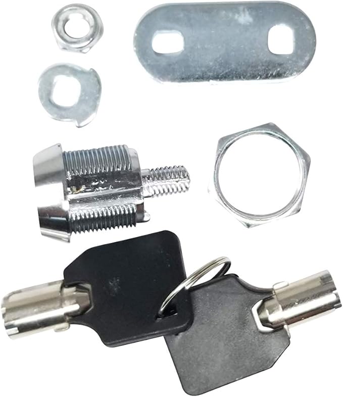 Admiral Locks Tubular Cam Lock, Keyed Alike Removable Key RV Compartment - Image 4