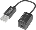 Cubilux USB A to TOSLINK Optical Audio Adapter, Unidirectional USB Type A to by Cubilux