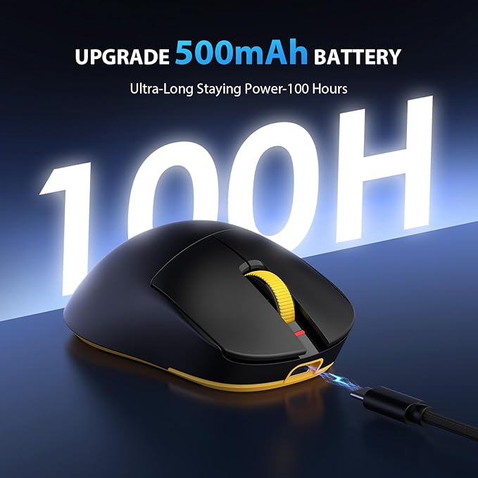 Transformers GM04 63g Lightweight Wireless Gaming Mouse, 12000 DPI, PAW3311 - Image 6