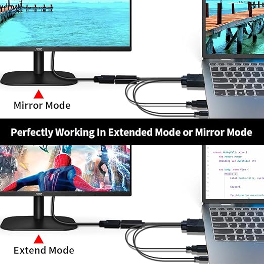 VGA to HDMI Adapter, 1080P Converter - Image 2