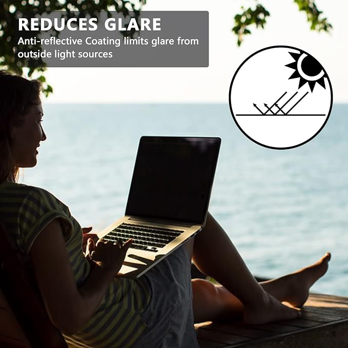 Privacy Screen Protector for MacBook Pro 14 Inch 2021-2024, Removable Privacy - Image 6