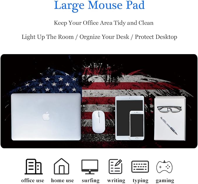 RTGGSEL 31.5x11.8 Inch Non-Slip Long Extended Large Gaming Mouse Pad - Image 7