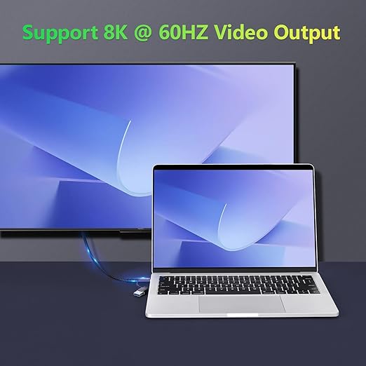 CABLEDECONN USB2.0 A to USB C 3.2 Type C 20Gbps Male to Male Detachable 0.5m - Image 5