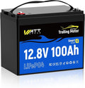12V 100Ah TM LiFePO4 Lithium Battery, Group 24 by Wattcycle