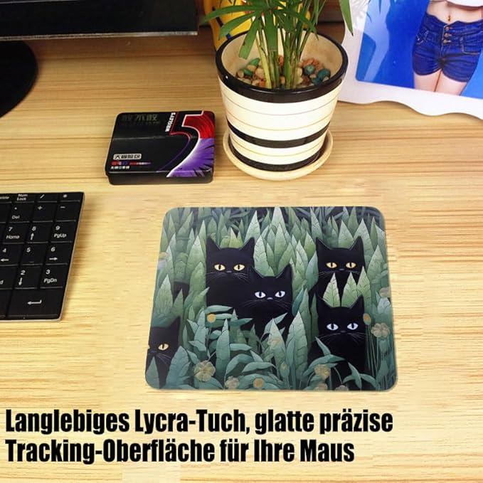 Mouse Pad, Gaming Mouse Pad, Non-Slip Rubber Base Mouse Mat - Image 2