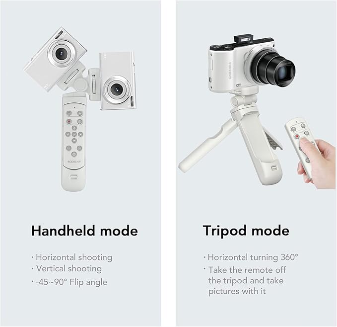 AODELAN Remote Control Wireless Shooting Grip Tripod Grip - Image 2