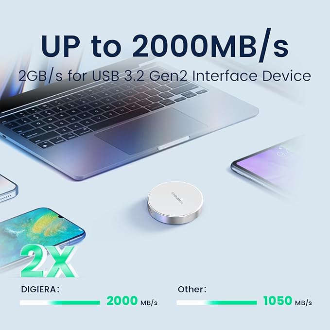 4TB Magnetic Portable SSD, External Solid State Drives - Image 4