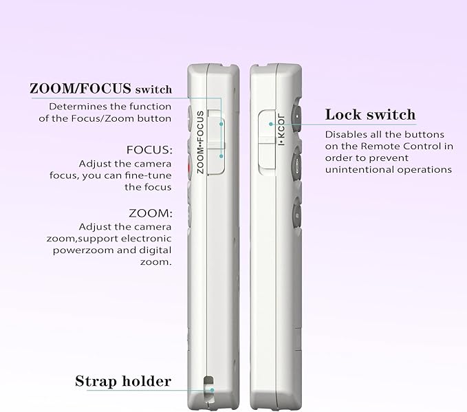 AODELAN Camera Wireless Shutter Release Remote Control - Image 7