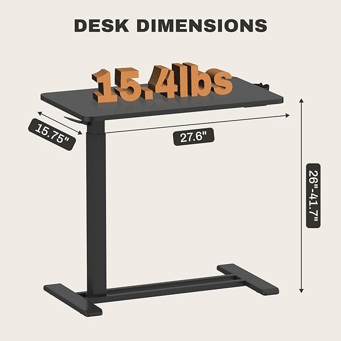 FLEXISPOT Mobile Standing Desk - Image 3