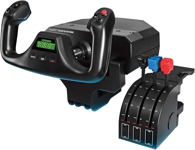 Logitech G PRO Flight Yoke System, Professional Simulation Yoke and Throttle by Logitech