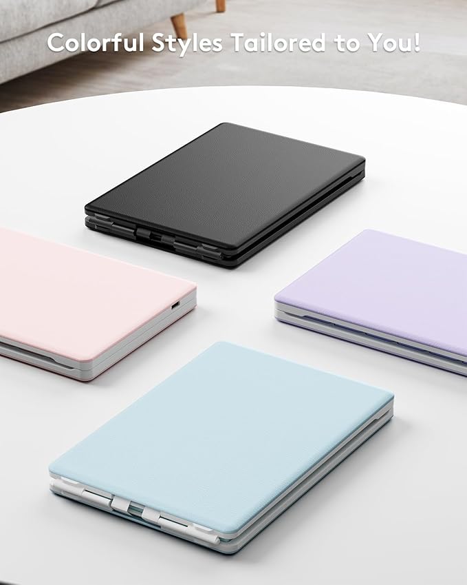 Samsers Bluetooth Foldable Keyboard, Wireless Portable Folding Keyboard - Image 9